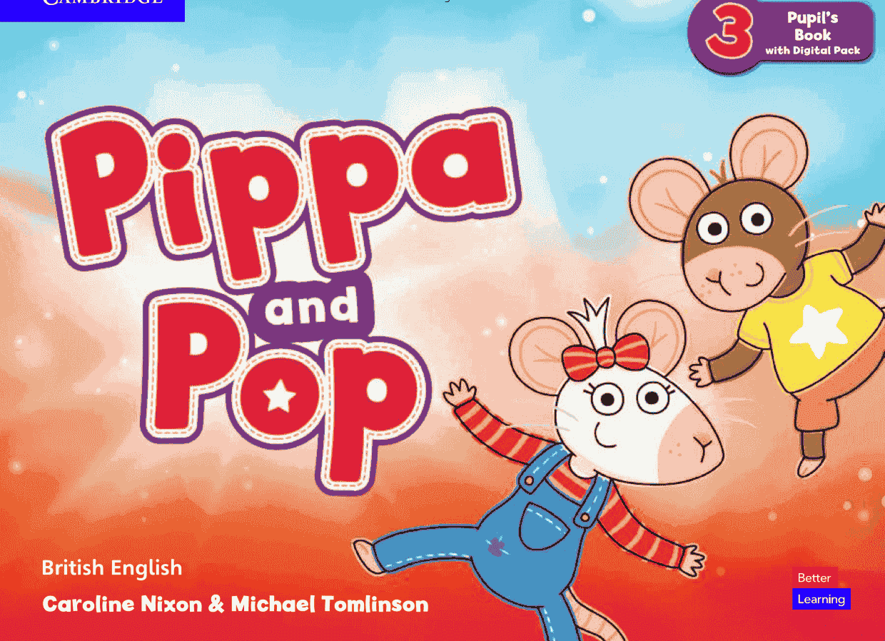 剑桥Pippa and Pop 1-3级白板软件 教学互动软件 Cambridge Pippa and Pop Presentation Plus